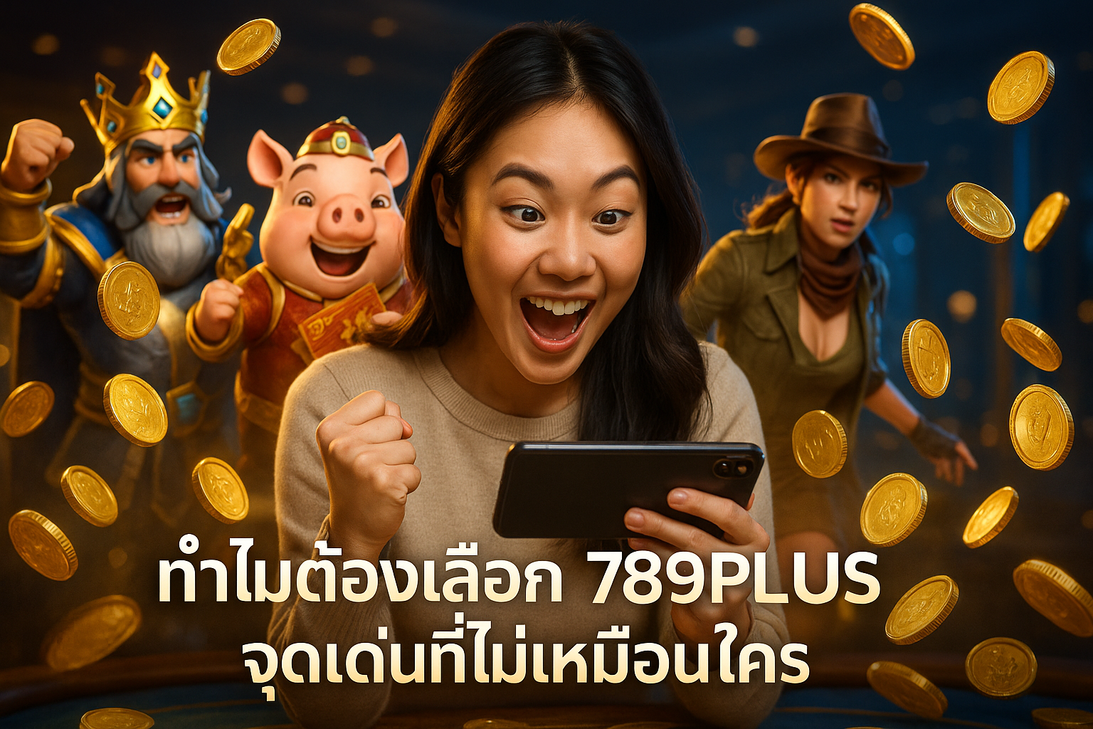ทำไมต้องเลือก 789PLUS จุดเด่นที่ไม่เหมือนใคร