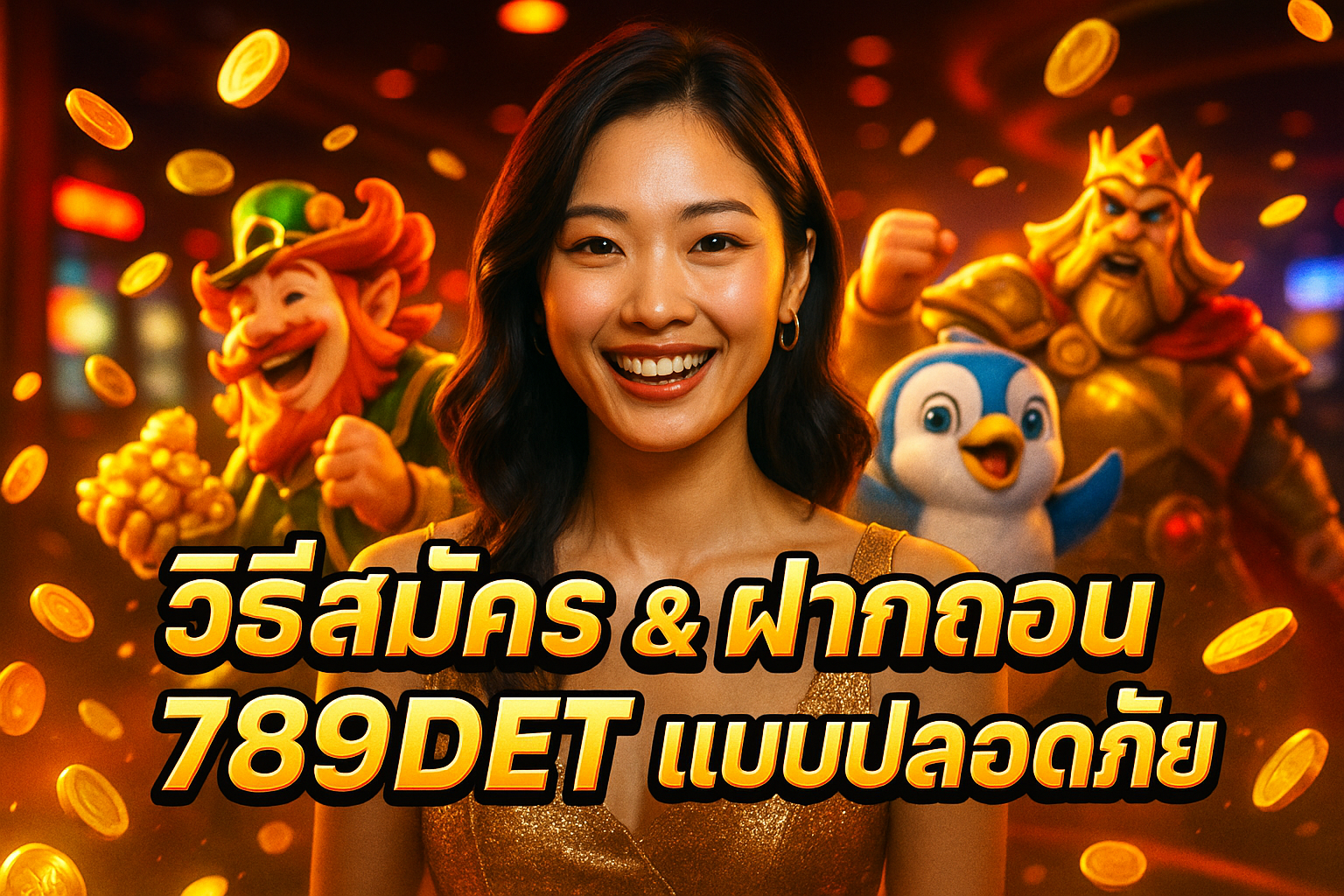 วิธีสมัคร & ฝากถอน 789DET แบบปลอดภัย