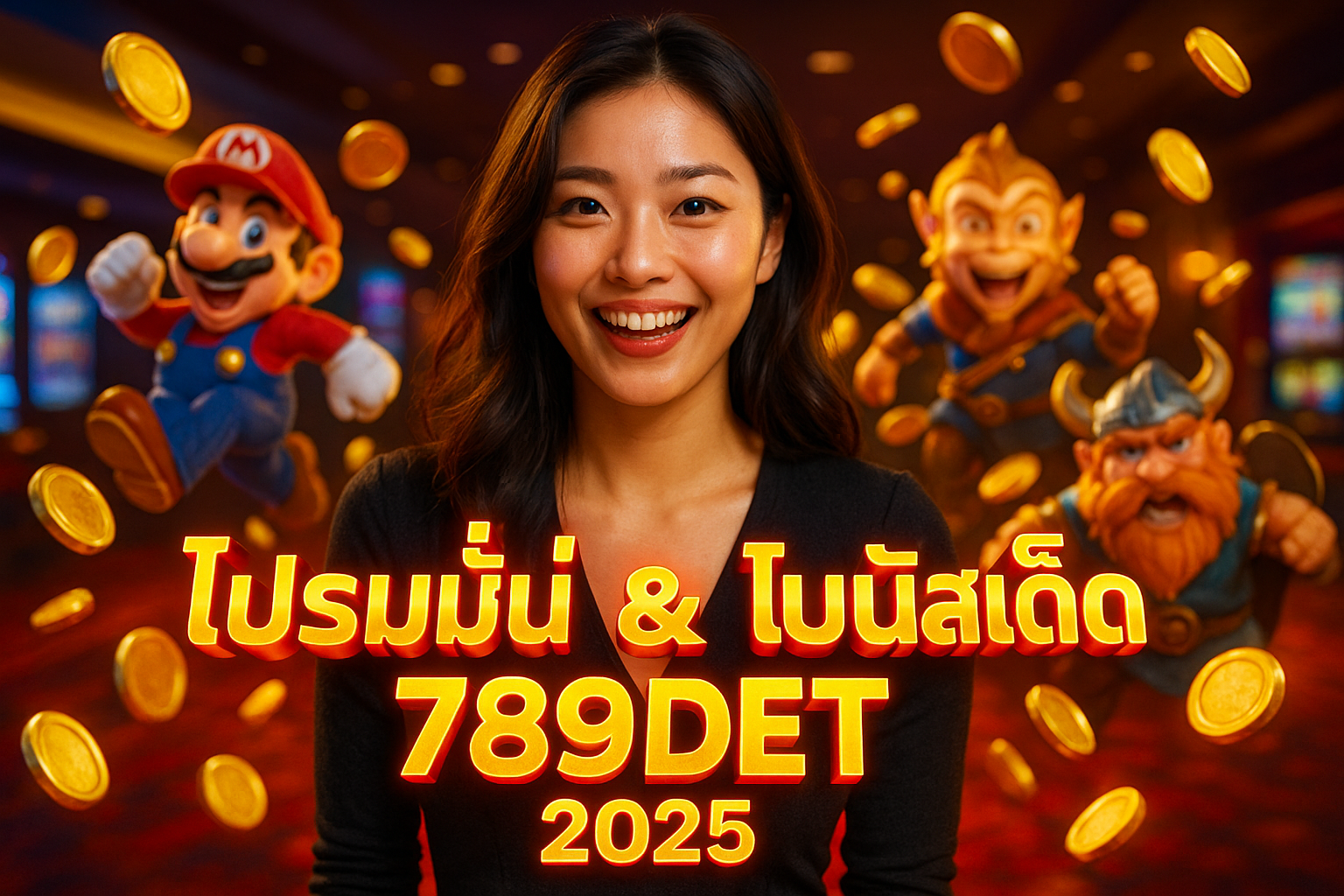 โปรโมชั่น & โบนัสเด็ด 789DET 2025