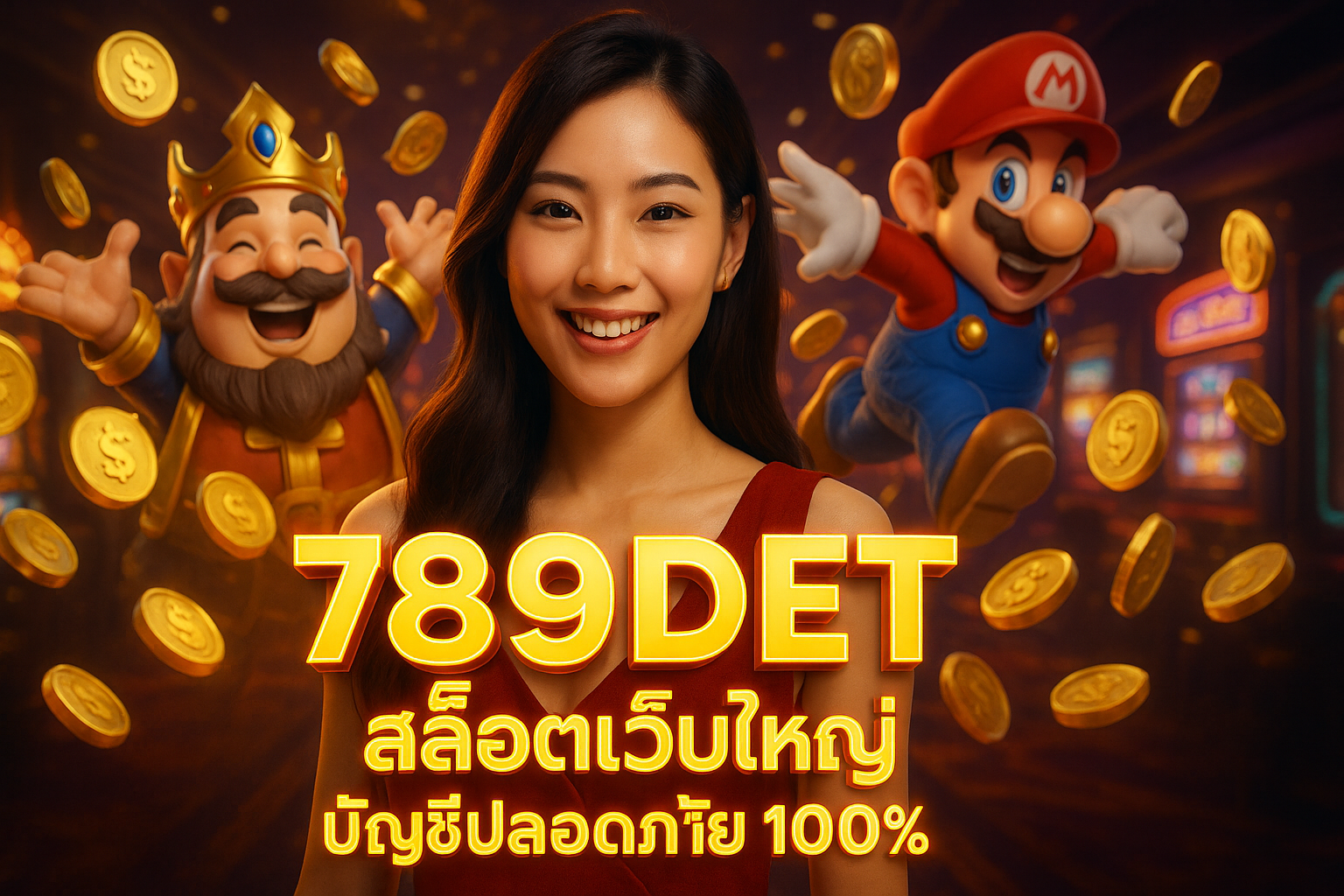 789DET สล็อตเว็บใหญ่ บัญชีปลอดภัย 100%