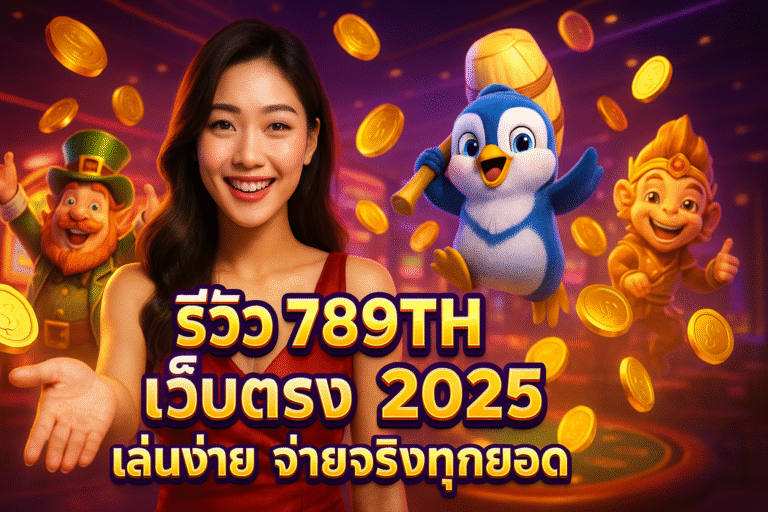 รีวิว 789TH เว็บตรง 2025 เล่นง่าย จ่ายจริงทุกยอด